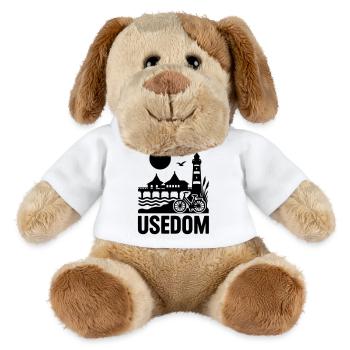 Usedom Insel - MiniFeet® Hund Helge - Weiß - Vorne