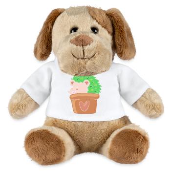 Plant Cactus Cacti - MiniFeet® Dog Helge - white - Front