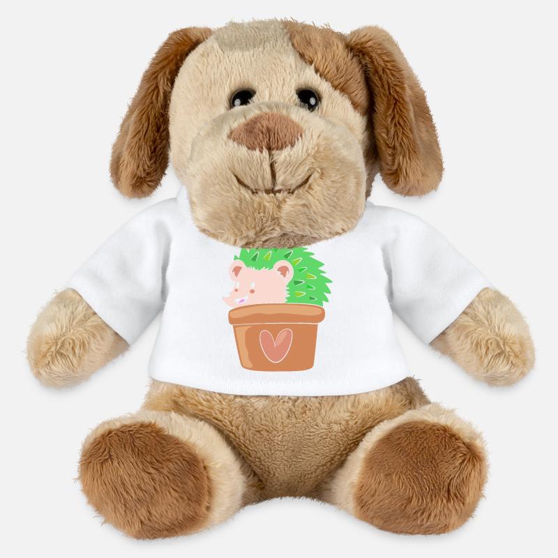 Pianta Cactus Cactus - Cagnolino Helge di MiniFeet® - bianco