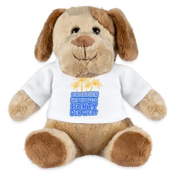 Croatia - MiniFeet® Dog Helge - white - Front