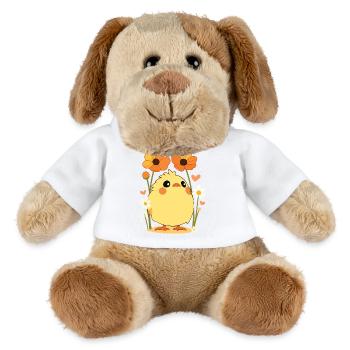 Joyeux Millésime de Pâques - Chien en peluche Helge MiniFeet® - blanc - Devant