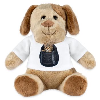 Katze im Sack - MiniFeet® Hund Helge - Weiß - Vorne
