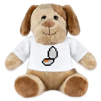 Pixel-Ei - MiniFeet® Hund Helge - Weiß - Vorne