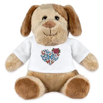 Heart of butterflies - MiniFeet® Hund Helge - Weiß - Vorne