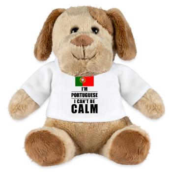Portugiese Spruch - MiniFeet® Hund Helge - Weiß - Vorne