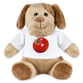 tomato tomato tomatoes veggie vegetable vegetables6 - MiniFeet® Dog Helge - white - Front