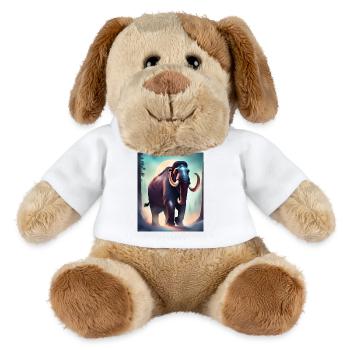 Majestätisches Mammut - MiniFeet® Hund Helge - Weiß - Vorne