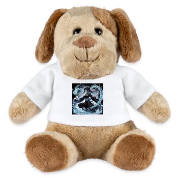 Dance with the water element - MiniFeet® Dog Helge - white - Front