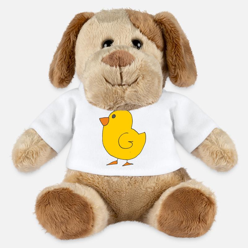 chick - MiniFeet® Dog Helge - white