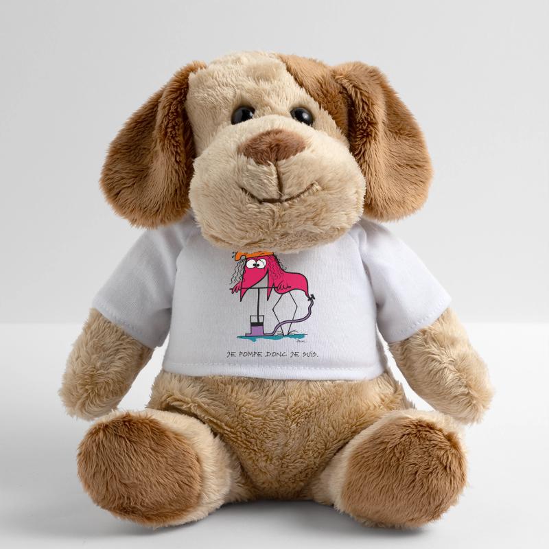 Je pompe donc je suis... Chien en peluche Helge MiniFeet®