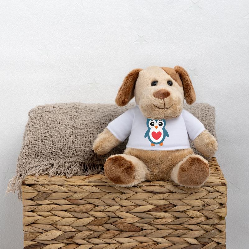 Eule blaue Eule  MiniFeet® Hund Helge
