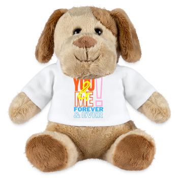 You &; Me Forever Liebeserklärung - MiniFeet® Hund Helge - Weiß - Vorne