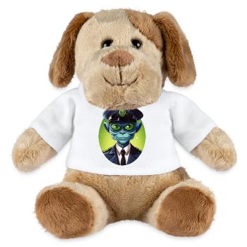 Alien Cop - MiniFeet® Dog Helge - white - Front