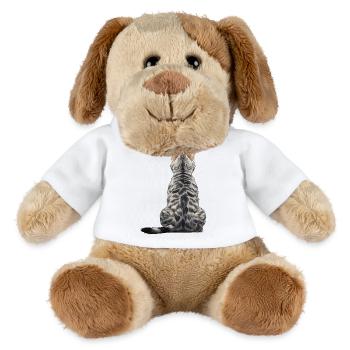 Ägyptische Mau - MiniFeet® Hund Helge - Weiß - Vorne