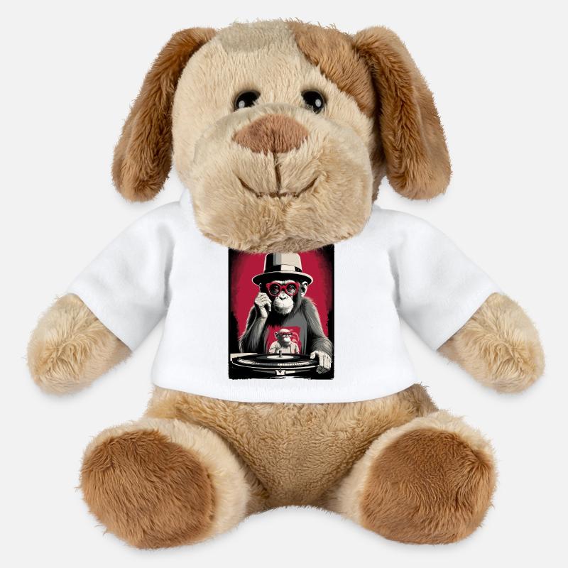 Monkey DJ - MiniFeet® Dog Helge - white