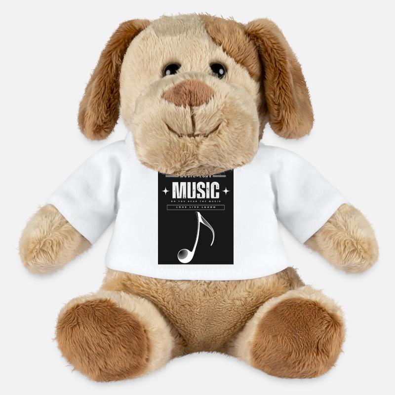 Musik 1 - MiniFeet® Hund Helge - Weiß