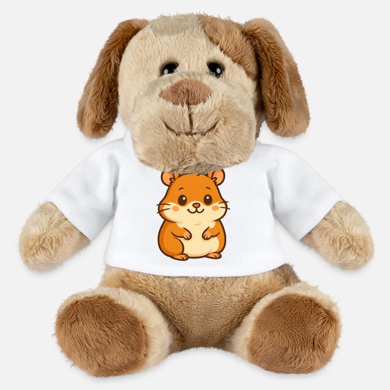 Hamster - MiniFeet® Hund Helge - Weiß