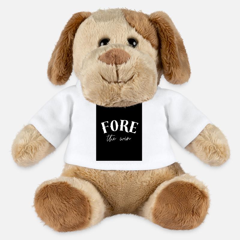Fore the Win - MiniFeet® Dog Helge - white