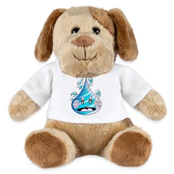 Awakened Water Drop - MiniFeet® Dog Helge - white - Front