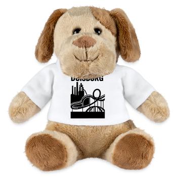 Duisburg Landmark - MiniFeet® Dog Helge - white - Front