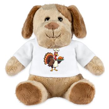 Thanksgiving Truthahn Koch Thanksgiving - MiniFeet® Hund Helge - Weiß - Vorne