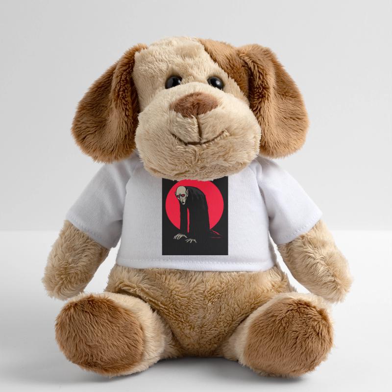 Red Moon Vampire Demon in the Shadow MiniFeet® Dog Helge