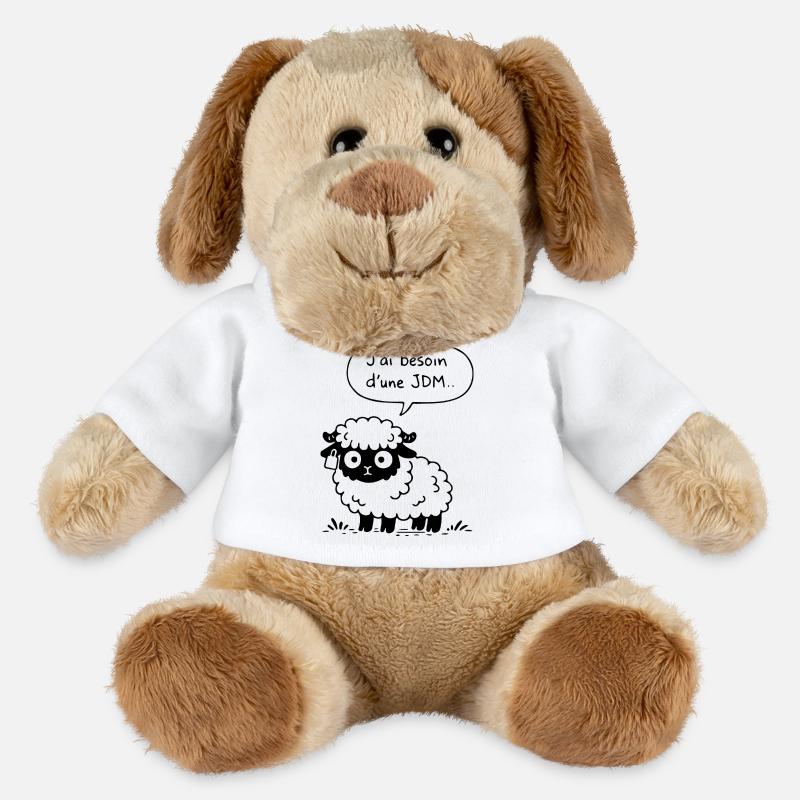 JDM Sheep - MiniFeet® Dog Helge - white