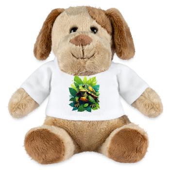 Schildkröte - MiniFeet® Hund Helge - Weiß - Vorne