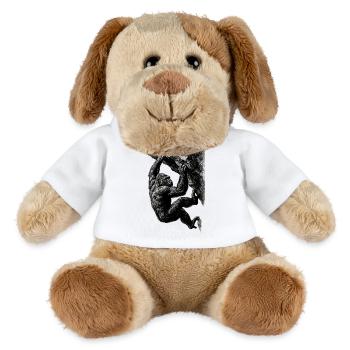 Realistic Gorilla: Bouldering & Grip Strength - MiniFeet® Dog Helge - white - Front
