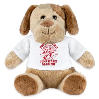 Popcorn First Jumpscares Second - MiniFeet® Hund Helge - Weiß - Vorne