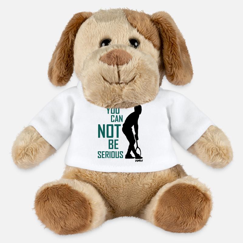 JOHN MC ENROE YOU CANNOT BE SERIOUS - MiniFeet® Hund Helge - Weiß