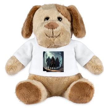 Friends of ancient fantasy - MiniFeet® Dog Helge - white - Front