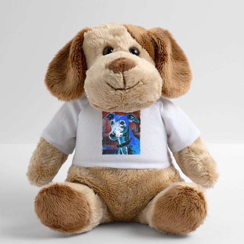 Portrait de chien lévrier Chien en peluche Helge MiniFeet®