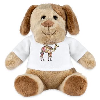 Chameau - Chien en peluche Helge MiniFeet® - blanc - Devant
