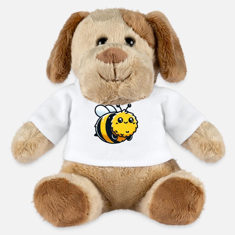 hummel biene - MiniFeet® Hund Helge - Weiß
