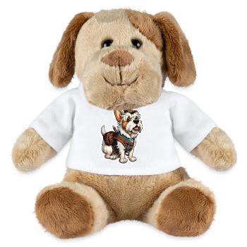 Lederhosen / Animal / Traditional costume / Tradition / Dog - MiniFeet® Dog Helge - white - Front