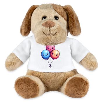 Balloons for children - MiniFeet® Dog Helge - white - Front