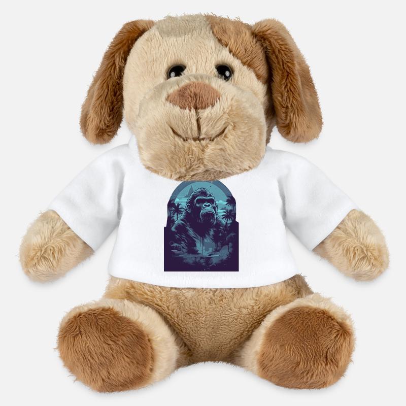 Blue Gorrile - MiniFeet® Dog Helge - white