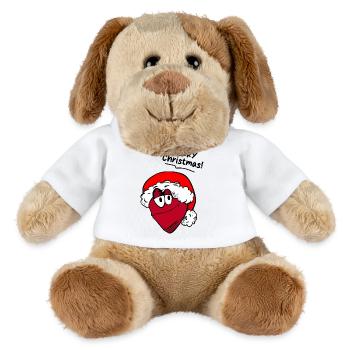 Funny Saying Funny Humor Gift Idea - MiniFeet® Dog Helge - white - Front