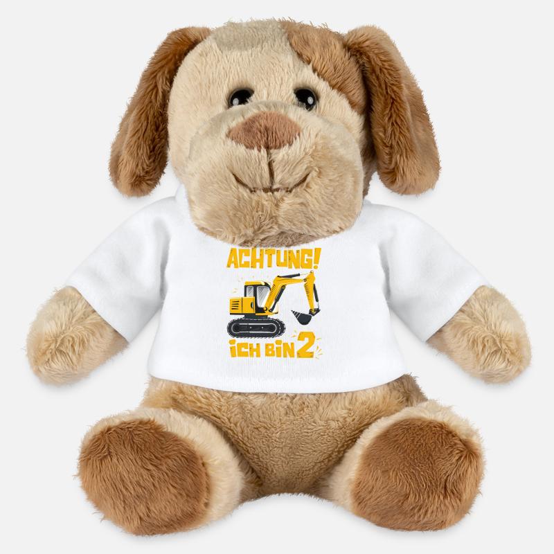 ich bin schon 2 - MiniFeet® Hund Helge - Weiß