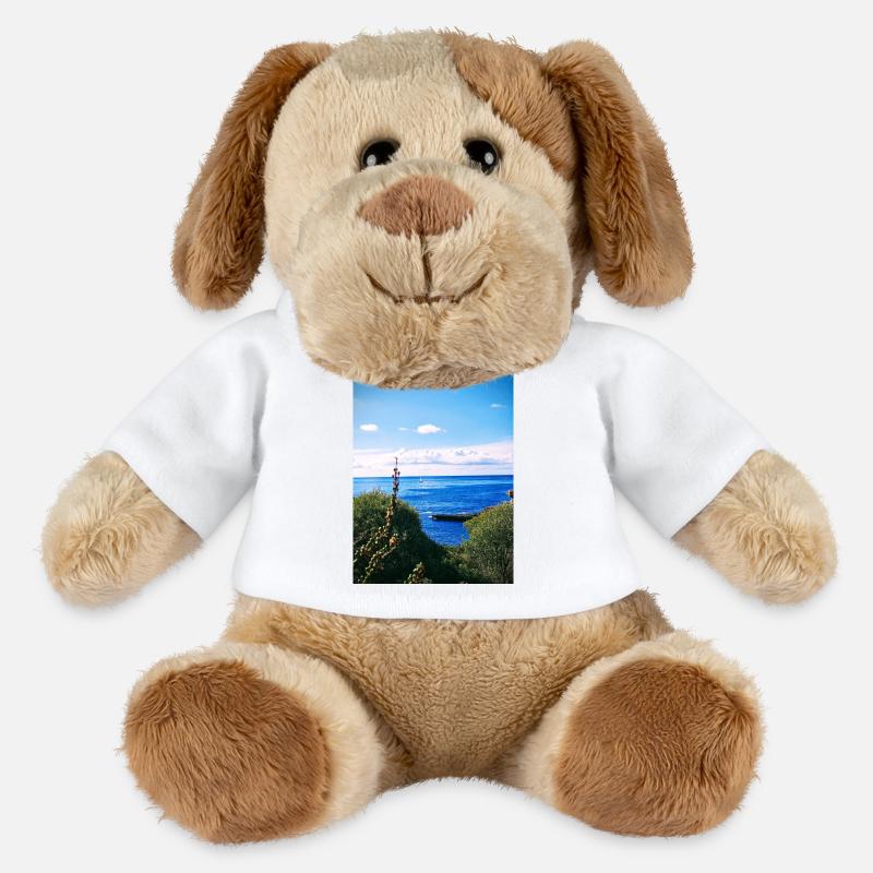 Meerblick Meerliebe - MiniFeet® Hund Helge - Weiß