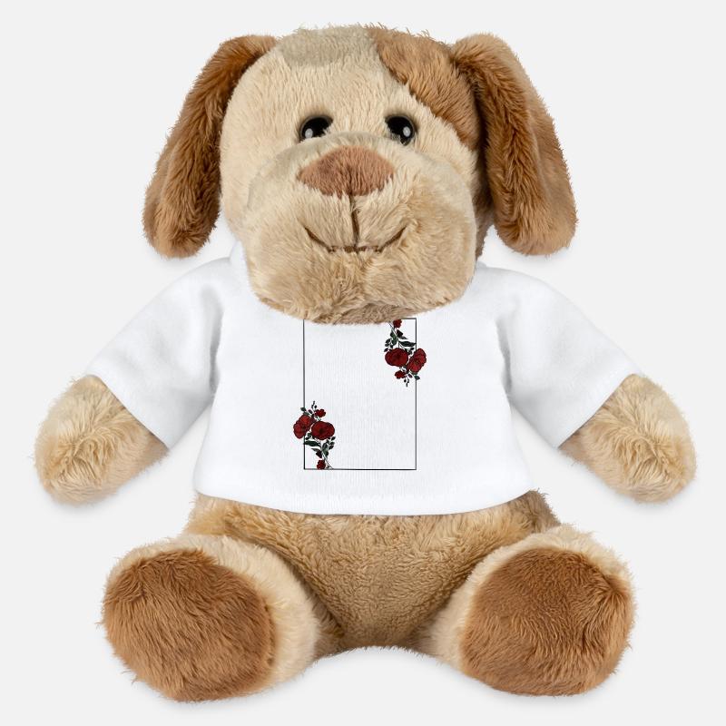 RahmenBlume - MiniFeet® Hund Helge - Weiß