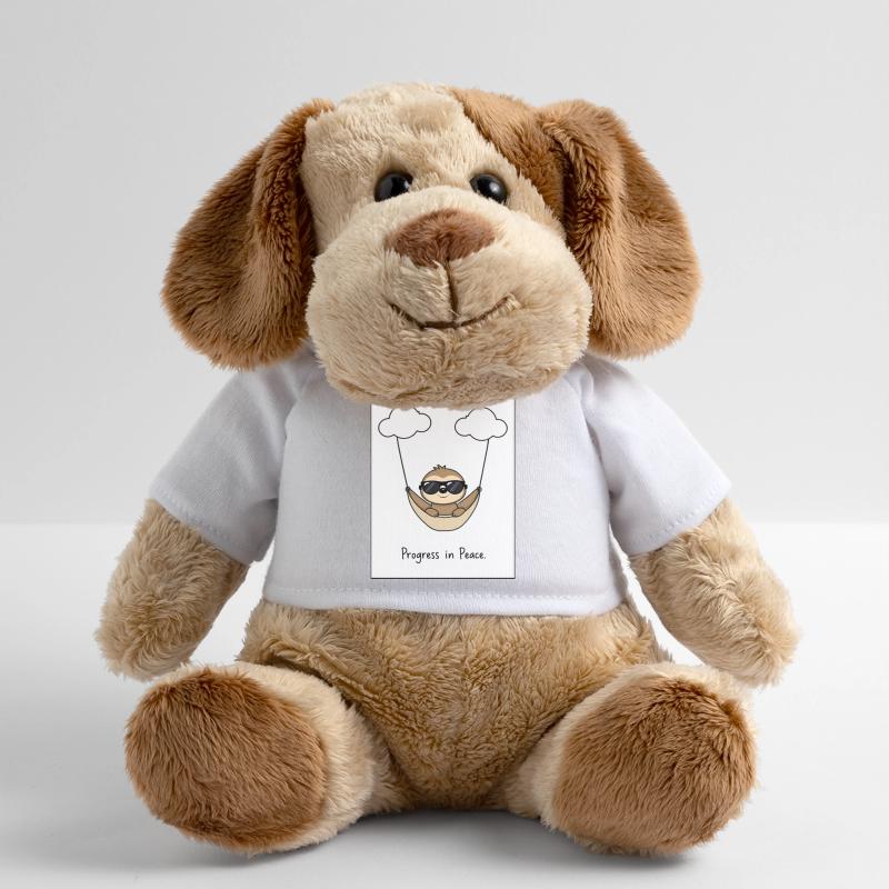 Sloth Design – Progrès dans la paix Motif chillig ! Chien en peluche Helge MiniFeet®