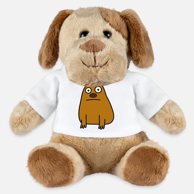 Ugly Capybara - MiniFeet® Hund Helge - Weiß