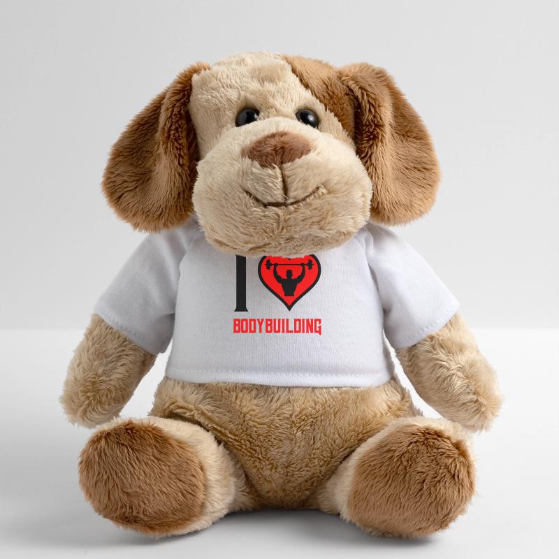 J’adore la musculation Chien en peluche Helge MiniFeet®