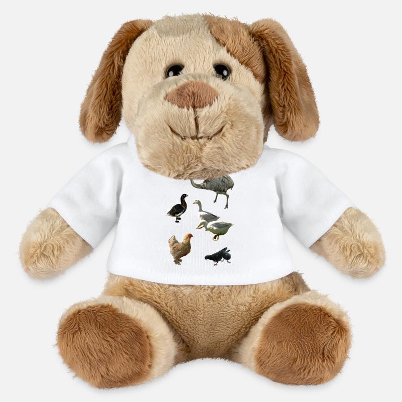 Federvieh - MiniFeet® Hund Helge - Weiß