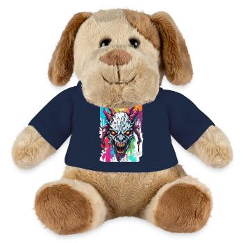 Wendigo / Evil Spirit / Possessive / Horror - MiniFeet® Dog Helge - french navy - Front