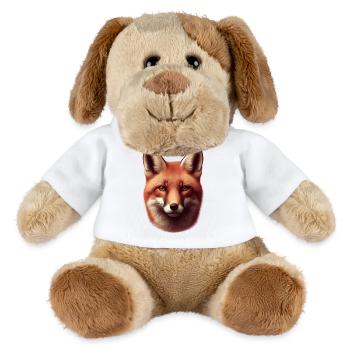 rev - MiniFeet® hunden Helge - hvit - Foran