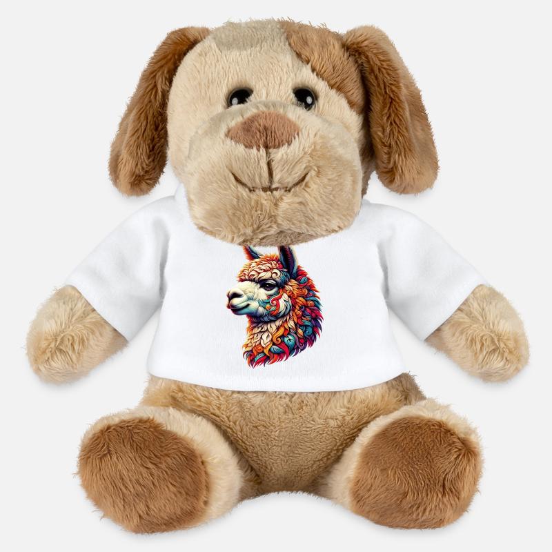 Alpaka - MiniFeet® Hund Helge - Weiß