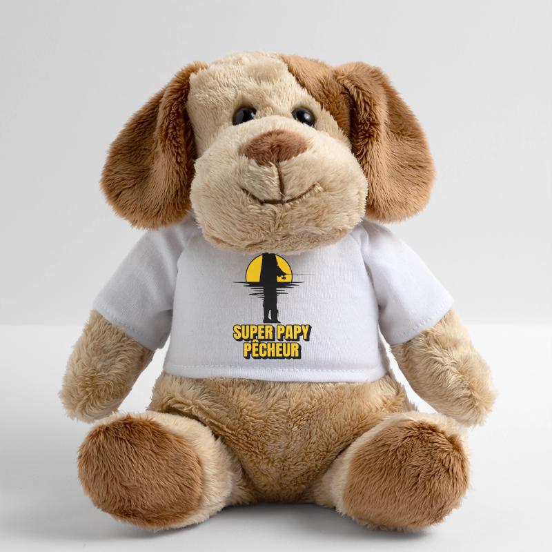 Super papy pêcheur Chien en peluche Helge MiniFeet®